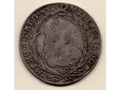 20 krejcar Marie Terezie 1770 EvS - AS Praha