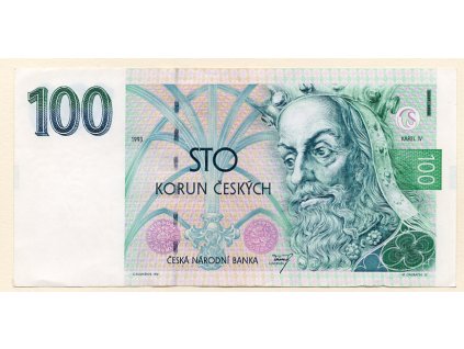 Česká republika – 100 korun 1993 S. A