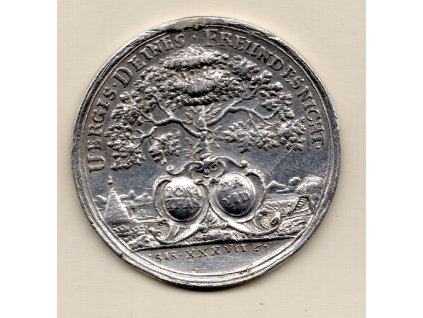 Pamětní medaile přátelství a věrnosti, kolem roku 1800