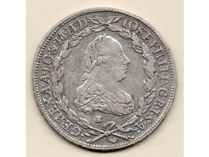 Josef II. – 20 krejcar 1778 B/SK-PD Kremnica