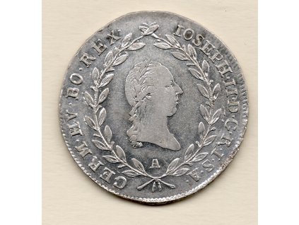 Josef II. – 20 krejcar 1783 A Vídeň
