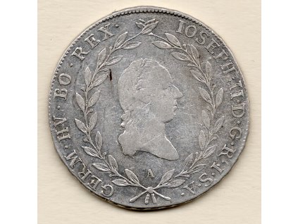 Josef II. – 20 krejcar 1785 A Vídeň
