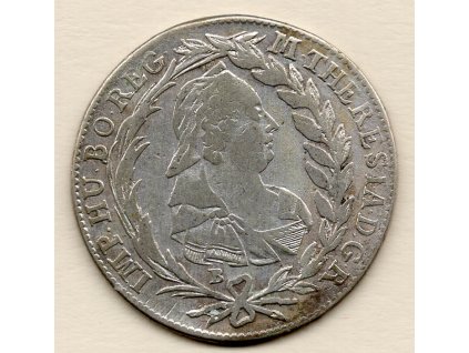 20 krejcar Marie Terezie 1775 B/SKPD Kremnica