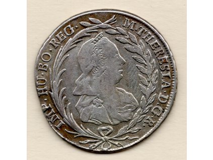 20 krejcar Marie Terezie 1776 IC- FA Vídeň