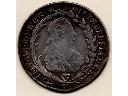 20 krejcar Marie Terezie 1777 EvS - IK Praha