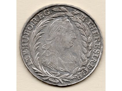 20 krejcar Marie Terezie 1777 IC- FA Vídeň
