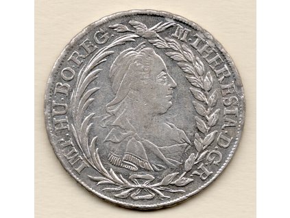 20 krejcar Marie Terezie 1777 IC- FA Vídeň