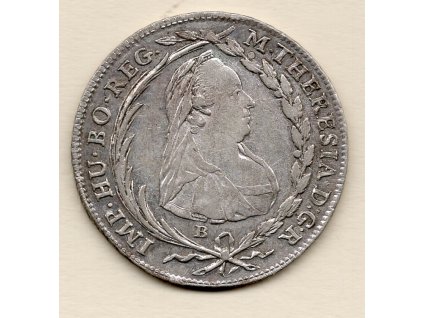 20 krejcar Marie Terezie 1777 B/SKPD Kremnica