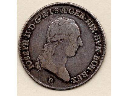 1/4 Tolar Křížový Josef II. 1788 B Kremnica