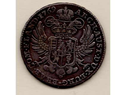 Křížový Tolar 1769 Marie Terezie Brusel