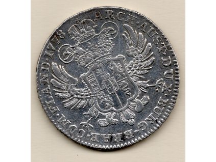 Křížový Tolar 1778 Marie Terezie Brusel