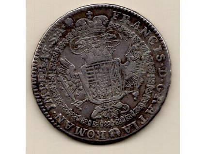 František I. Štěpán Lotrinský –  tolar křížový 1760, Rakouské Nizozemí