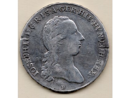 Tolar Křížový Josef II. 1784 B Kremnica