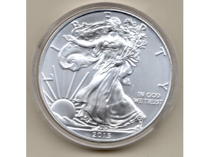 Spojené státy americké Stříbrná mince 1 Oz American Eagle 2013