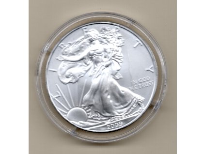 Spojené státy americké Stříbrná mince 1 Oz American Eagle 2009