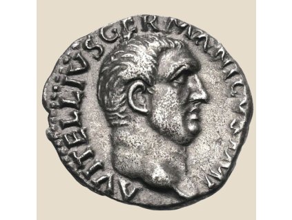 Vitellius – denár, Řím 69, vzácný