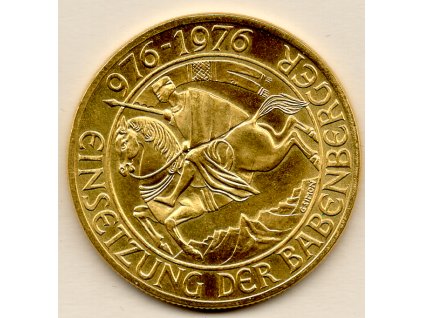 Rakousko – 1000 šilinků, Babenberkové 976–1976, 1976