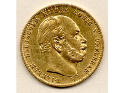 Vilém I. – 10 marek 1875 B, Pruské království (Hanover) 1874–1888