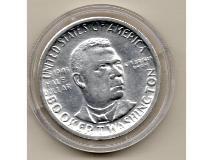 USA – 1/2 dolar, Booker T. Washington, pamětní emise 1946