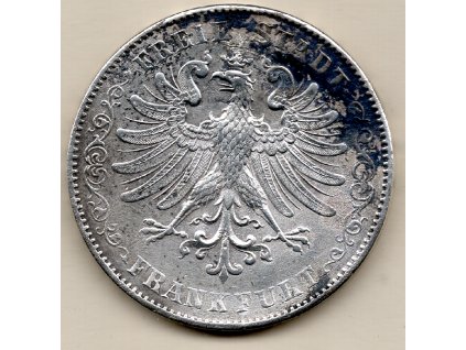 Svobodné město Frankfurt – 3½ guldenu (2 říšské tolary), 1844