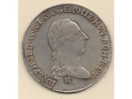 1/4 Tolar Křížový Josef II. 1788 H