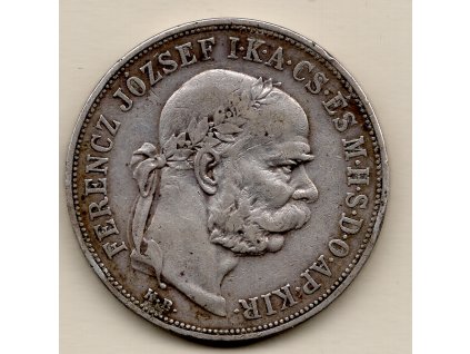 František Josef I. 5 koruna 1900 KB Kremnica