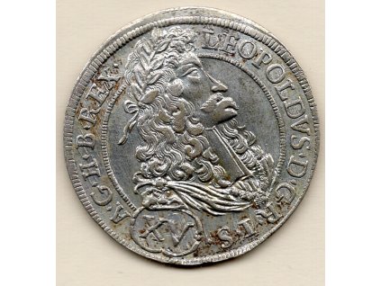 Leopold I. XV (15) Krejcar 1694  Hall