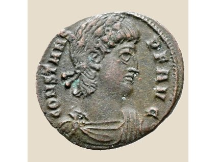 Římská říše - Follis Constans 337–350 n. l Řím