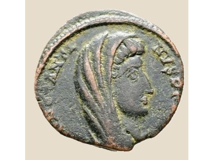 Římská říše - Follis Divus Konstantin I. 337 n.l. Antiochie