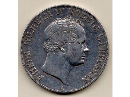 Friedrich Wilhelm IV. – 2 tolary / 3½ guldenu, Prusko 1841, A