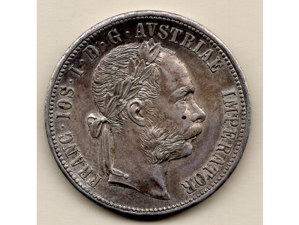 František Josef I. 1 Florin (Zlatník) 1879 bz