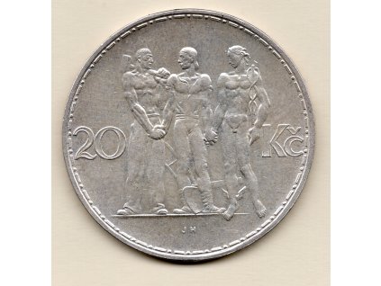 Československo – 20 Kč 1933