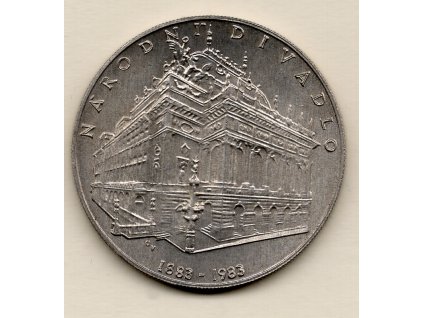 Československo 100 Kčs 1983 - Národní divadlo v Praze Varianta