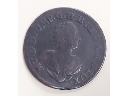 Marie Terezie – 2 Liardy 1757, Lucembursko, Brusel