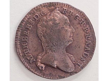 Marie Terezie – 1 Krejcar 1760 W, Vídeň