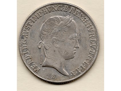 Ferdinand V. – 20 krejcar 1841 B, Kremnica