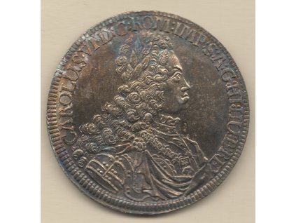 Karel VI. Tolar  1734 Hall
