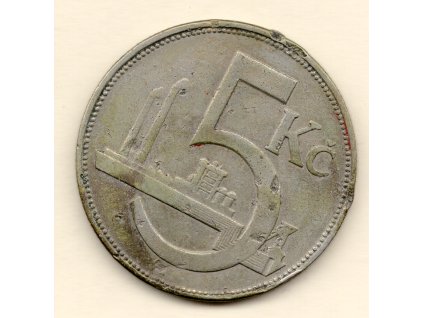 Československo – 5 korun 1925