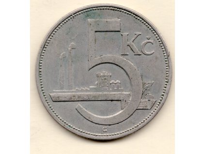 Československo – 5 korun 1926