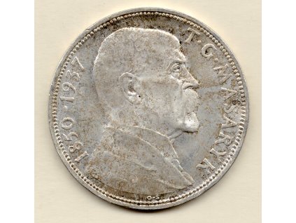 Československo – 20 Kč 1937, T. G. Masaryk