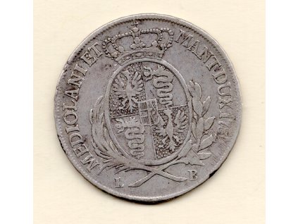 Josef II. – ½ Scudo 1782 LB Milán