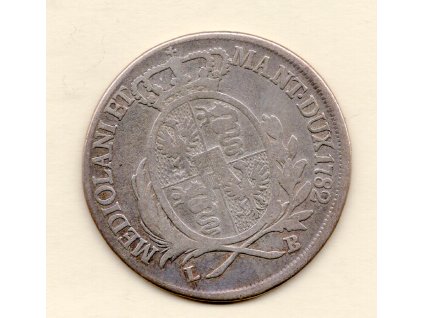 Josef II. – ½ Scudo 1782 LB Milán