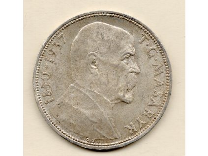 Československo – 20 Kč 1937, T. G. Masaryk