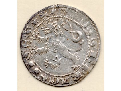 Václav II. - Pražský groš,  Sm2