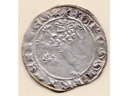 Václav II. - Pražský groš,  Sm2