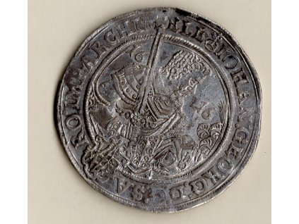 Tolar Jan Jiří I. a August Sasko 1616 R!