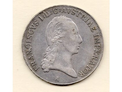 František I.(II.) - 1/2 Tolar 1815 A Vídeň