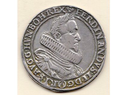 Ferdinand II. – 1/2 tolar, 1621 Vídeň