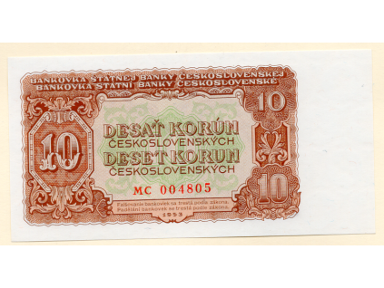 Československo – 10 Korun 1953 S. MC