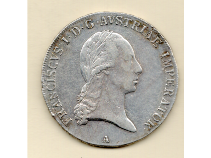 František I.(II.) - Tolar 1823 A  Vídeň